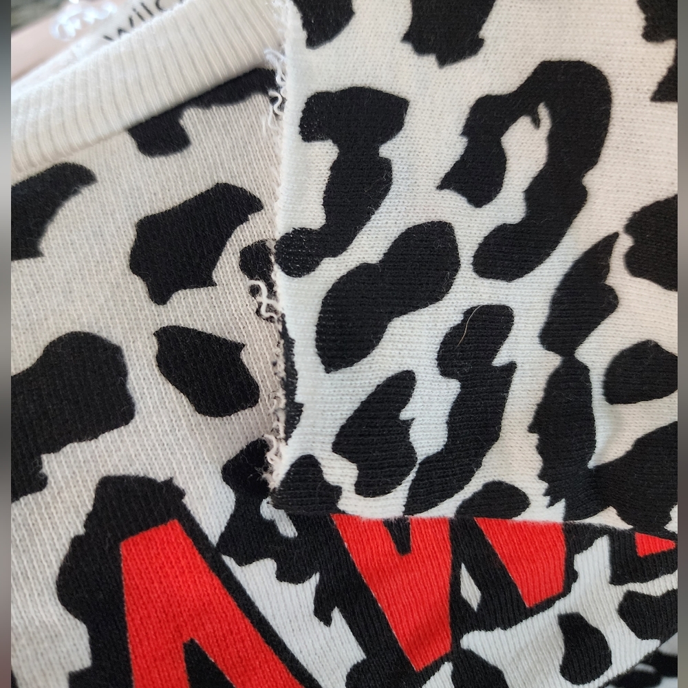 Wildfox Kids Morning Crop Rawr Sz M 7/8 - Picture 5 of 7